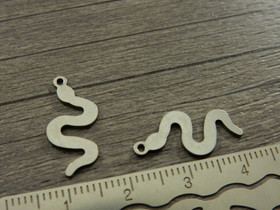 Käärmeriipus, 20x9mm, rst, 1kpl