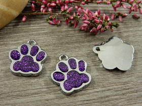 Tassuriipus, 18x16mm, liila, 1kpl