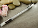 Muotoilutyökalu silikoni, 14cm, valkoinen/kirkas, 1kpl