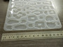 Silikonimuotti korunosat, 156x135x4mm, 1kpl