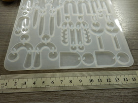 Silikonimuotti korunosat, 144x154x4mm, 1kpl