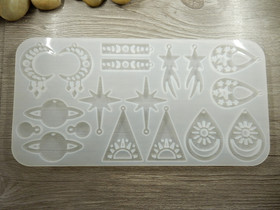 Silikonimuotti galaxy, 263x130x5mm, 1kpl