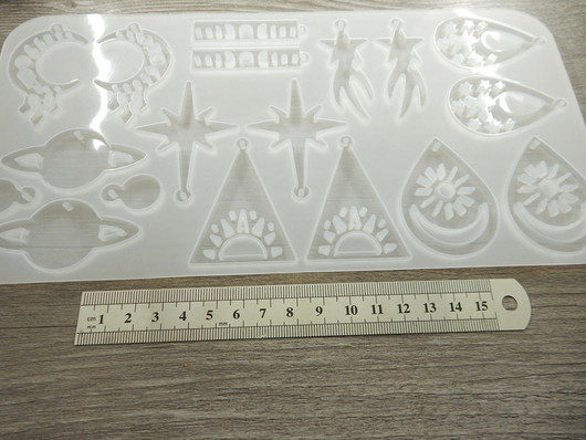 Silikonimuotti galaxy, 263x130x5mm, 1kpl