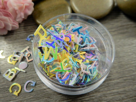 Hile mixsetti kirjaimet, 3g, 1kpl