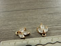 Strassiriipus lehti, 12x10mm, kulta, 1kpl