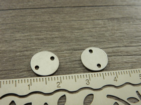 Ympyräriipus/linkki, 10mm, kromi, 1kpl