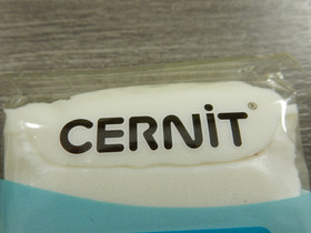 Cernit Translucent, 56g, 010 glitter white, 1kpl