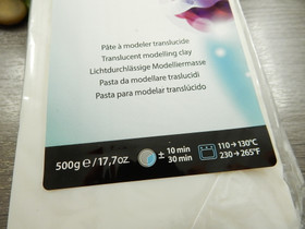 Cernit Translucent, 500g, 005 translucent, 1kpl POSTIPAKETTI TOIMITUS