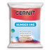 Cernit number one, 56g, red 400, 1kpl