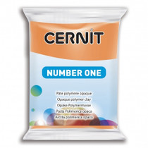 Cernit number one, 56g, 752 orange, 1kpl