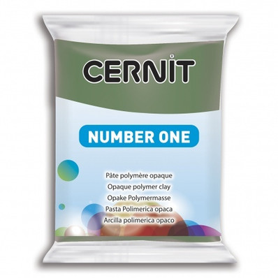 Cernit number one, 56g, 645 olive green, 1kpl