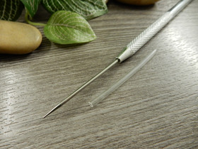 Muotoilutyökalu piikki, n.16cm, kromi, 1kpl