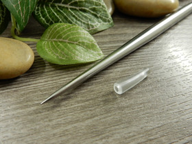 Muotoilutyökalu piikki, n.15.5cm, kromi, 1kpl