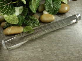 Akryylikaulin, 19.5x2cm, kirkas, 1kpl