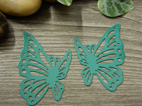 Perhonenriipus, 36x29mm, vihreä, 1kpl