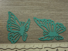 Perhonenriipus, 36x29mm, vihreä, 1kpl