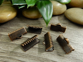 Nauhanpää, 13x7mm, kupari, 10kpl