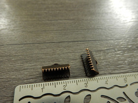 Nauhanpää, 13x7mm, kupari, 10kpl