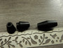 Turvalukko, 27.5x12mm, musta, 1kpl