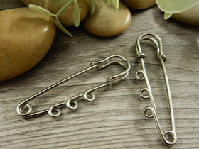 Kilttineula, 51x16mm, rst, 1kpl