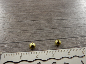 Akryylihelmi, 4mm, kulta, 50kpl