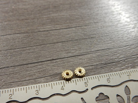 Akryylihelmi rondelli, 5x1.5mm, vaaleakulta, 20kpl