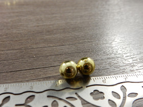 Akryylihelmi, 8mm, kulta, 20kpl