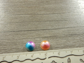 Puolihelmi, 8mm, mixsetti, 10kpl