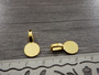 Riipuspidike (liimattava),  18x6mm, kulta, 1kpl