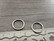 Linkki ympyrä, 12x0.9mm, umpi, rst, 10kpl