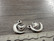 Kuu ja sydänriipus, 18x14mm, kromi, 1kpl