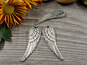 Siipiriipus, 30x9mm, kromi, 1kpl