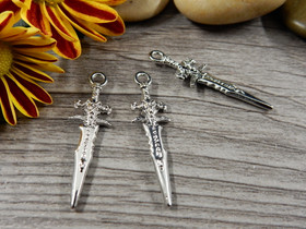 Miekkariipus, 31x9mm, kromi, 1kpl