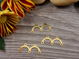 Kaaririipus, 8x17mm, rst/ kulta, 1kpl