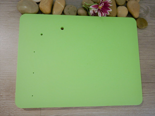 Muotoilualusta, 25x19x1.5cm, pinkki/vihreä, 1kpl POSTIPAKETTI TOIMITUS