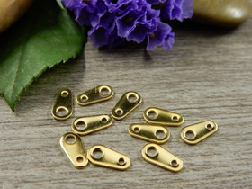 Lukon vastakappale, 8x4mm, rst/vaaleakulta, 10kpl