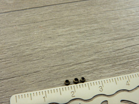 Puristushelmi, 2mm, pronssi, 50kpl