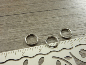 Välirengas, 8x1mm, tupla, rst, 50kpl