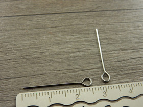 Korupiikki silmukkapää, 25x0,5mm, rst, 50kpl