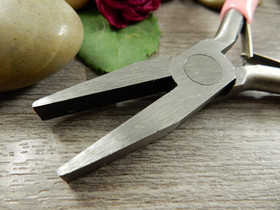 Litteäkärkiset korupihdit, 12cm, sileä, vaaleanpunainen, 1kpl