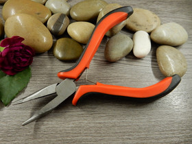 Kaarevapäiset korupihdit, 13.5cm, sileä, punainen, 1kpl