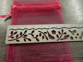 Organzapussi, 7x9cm, mix setti, 10kpl