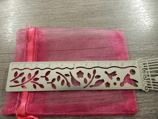 Organzapussi, 7x9cm, mix setti, 10kpl