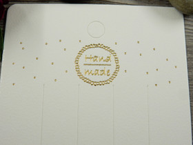 Korukortti, 7.5x10.5cm, valkoinen, 1kpl