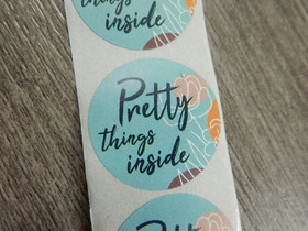 Pretty things inside tarra, 25mm, moniväri, 10kpl