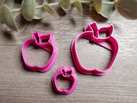 Muotti omena, 15mm/25mm/35mm, 1kpl