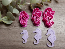 Muotti merihevonen, 30mm/35mm/40mm, 1kpl