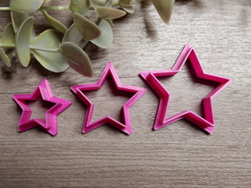 Muottisetti tähti, 20mm/30mm/40mm, 1setti