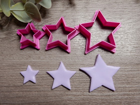 Muottisetti tähti, 20mm/30mm/40mm, 1setti