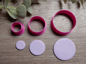 Muottisetti ympyrä, pieni/iso, 1setti